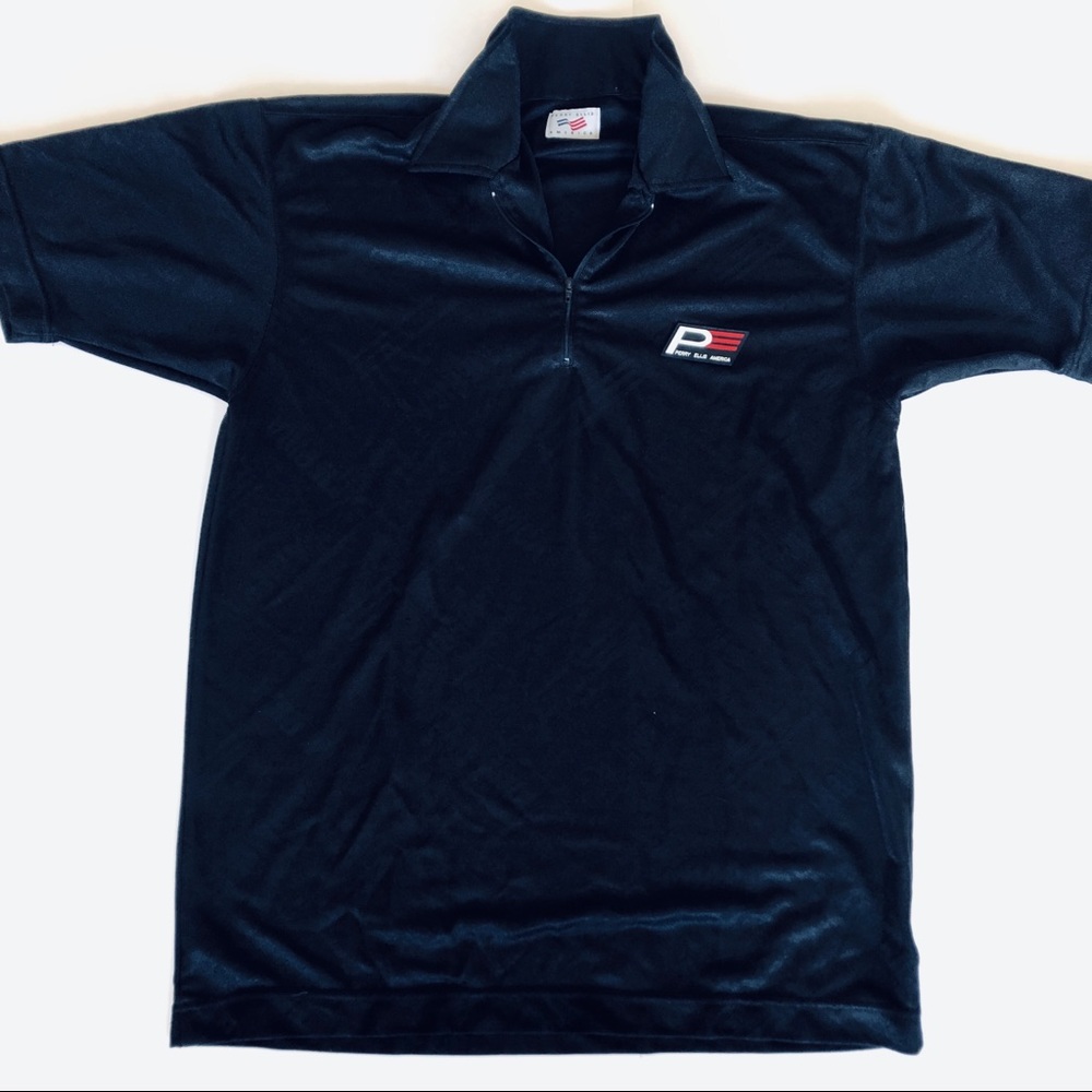 VINATGE PERRY ELLIS MADE IN USA POLO